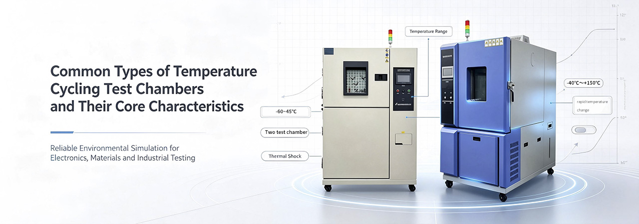 Common Types of Temperature Cycling Test Chambers and Their Core Characteristics Common Types of Temperature Cycling Test Chambers and Their Core Characteristics